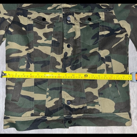 Zara Fur-lined Denim Trucker Jacket, Small - Picture 14 of 16